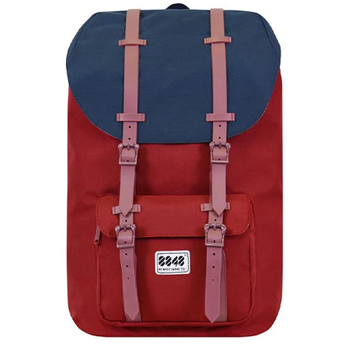 Τσάντα Laptop 8848 Travel Backpack 15,6' Unisex Waterproof BURGUNDY BLUE