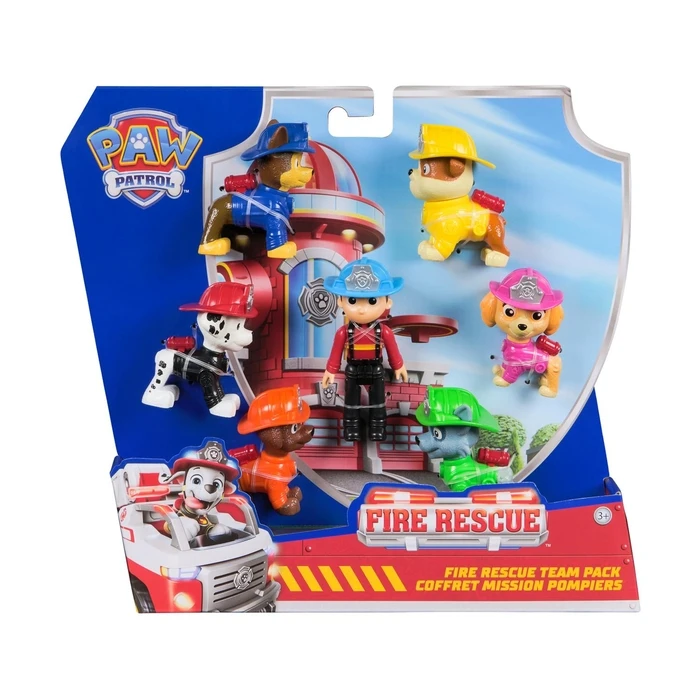 Μινιατούρα Spin Master Paw Patrol: Fire Rescue Team Pack (6072961)
