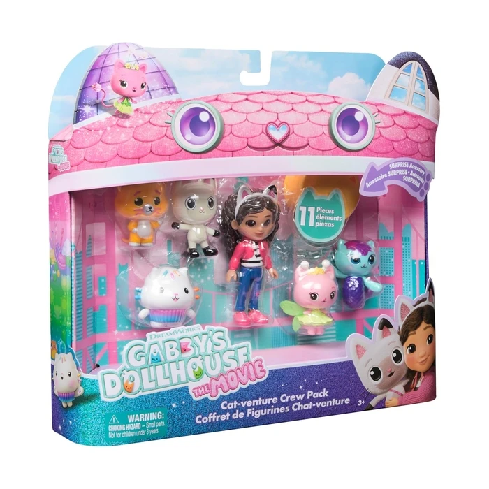 Μινιατούρα Spin Master Gabby's Dollhouse Movie: Cat-Venture Crew Pack (6072633)