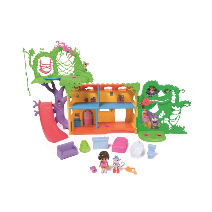 Spin Master Dora Explore and Play Rainforest Casita Playset