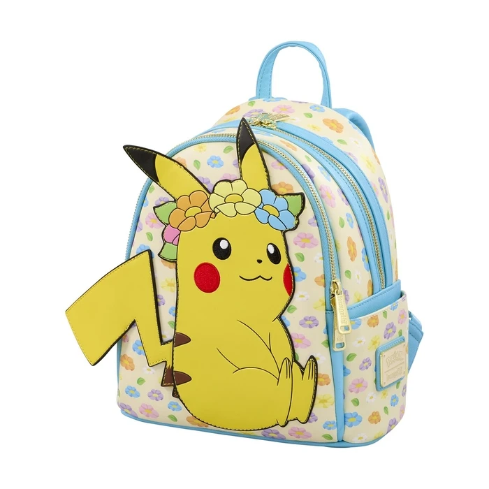Παιδική Τσάντα Loungefly: Pokemon - Pikachu Floral Crown Mini Backpack (PMBK0287)