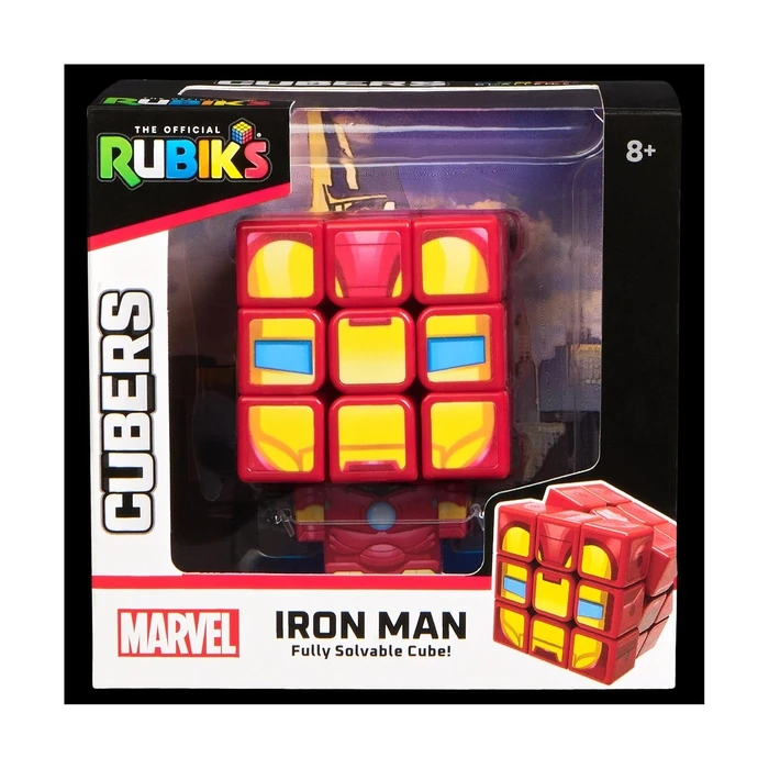 Κύβος Ταχύτητας Spin Master Marvel Rubik's Cube: Rubik's Cubers - Iron Man (20148762)