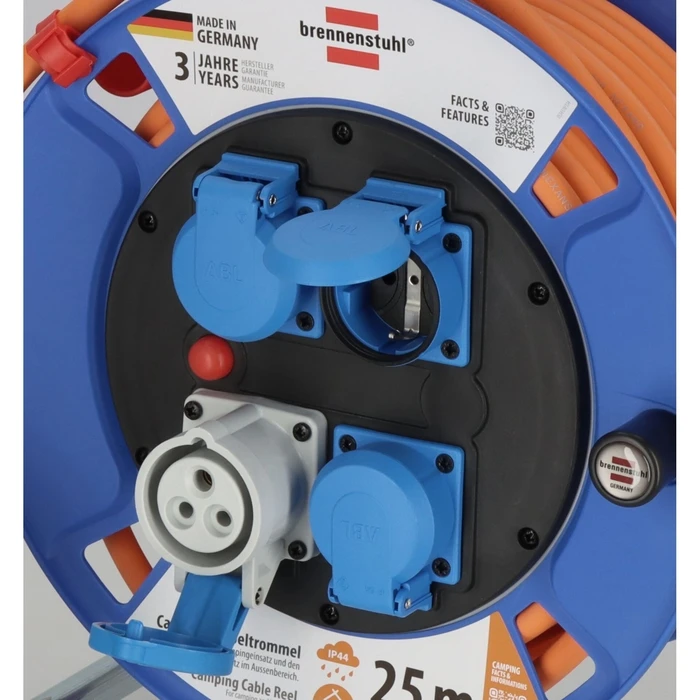 Brennenstuhl Μπαλαντέζα Καρούλι Garant Camping 25m IP44 1182690200