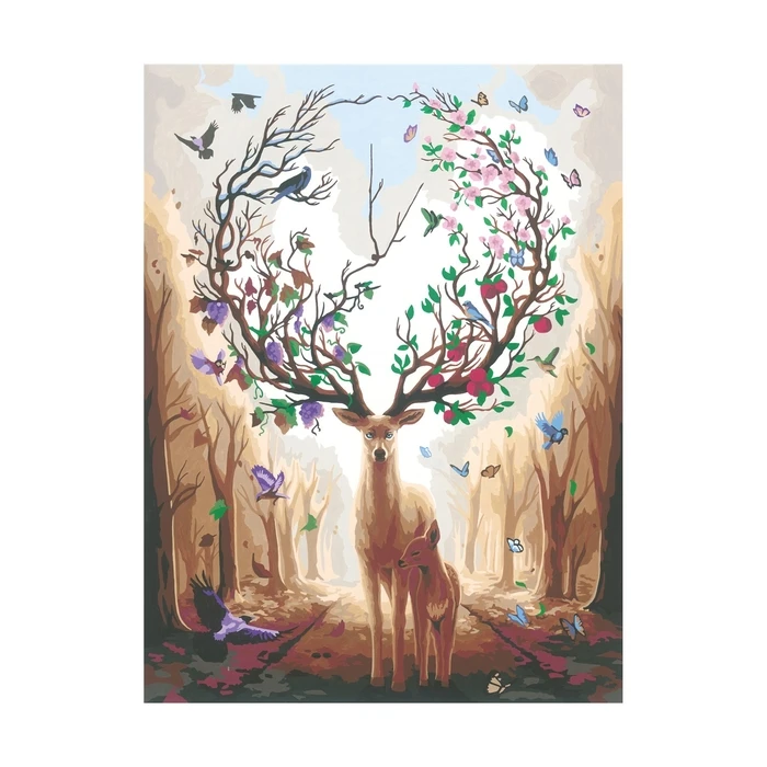 Ravensburger Arts and Crafts CreArt Canvas Magic Deer