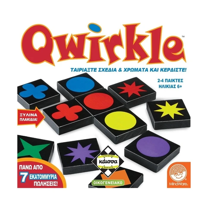 Επιτραπέζιο Παιχνίδι Κάισσα Qwirkle - [Ελληνική Γλώσσα] (KA115494)