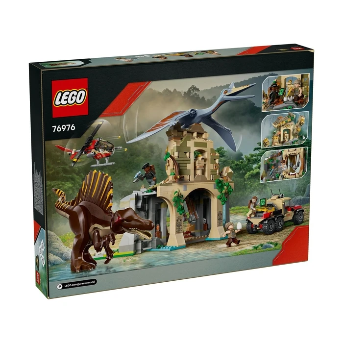 LEGO Jurassic World: Spinosaurus & Quetzalcoatlus Air Mission (76976)