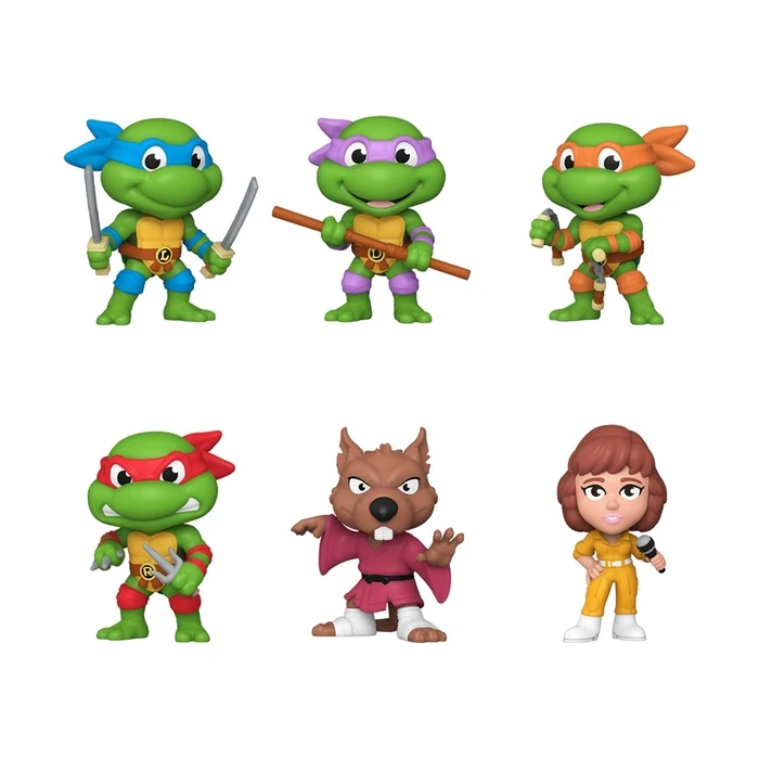 Φιγούρα Funko Minis: The Mutant Teenage Ninja Turtles (Random)