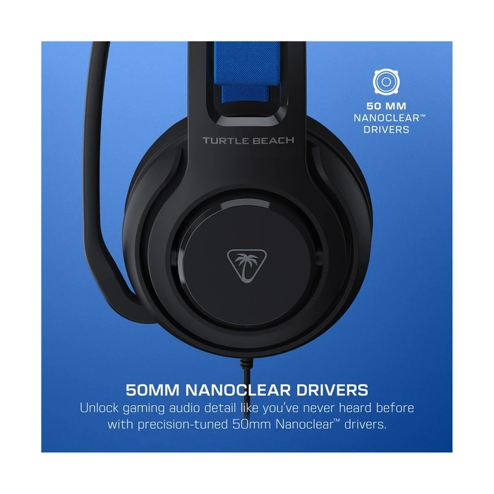 Gaming Headset Turtle Beach: Atlas 200 - Wired [PS, PC] (Black)