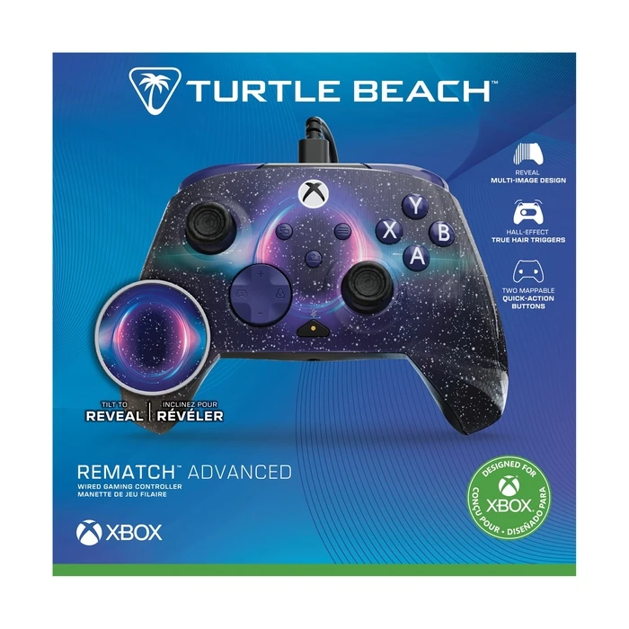 Gamepad Turtle Beach: Rematch Advanced - Wired [XBOX, PC] (Dark Cosmos Reveal)