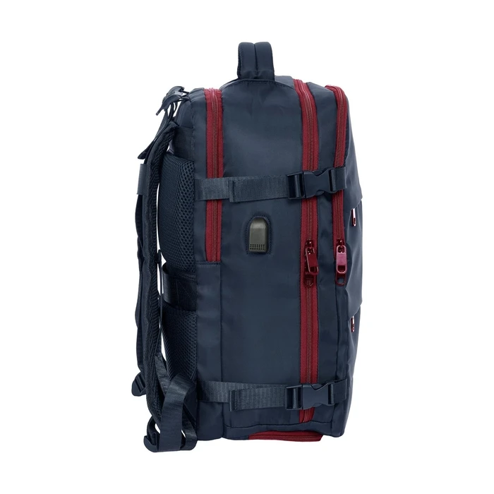 Σχολική Τσάντα Safta: F.C. Barcelona 25/26 Home Kit - Laptop Cabin Travel Backpack (40cm)