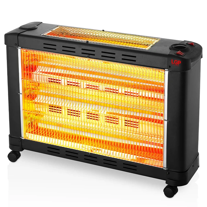 Σόμπα Χαλαζία LGP MAXI ELECTRICAL 5-BARRED 2900W Black