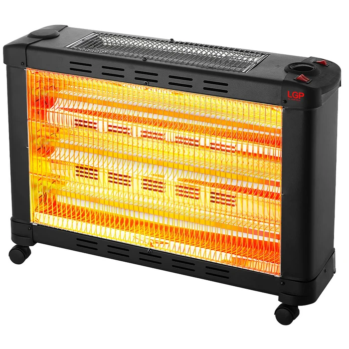 Σόμπα Χαλαζία LGP MAXI ELECTRICAL 5-BARRED 2900W Black