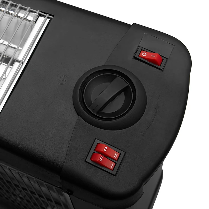 Σόμπα Χαλαζία LGP MAXI ELECTRICAL 5-BARRED 2900W Black