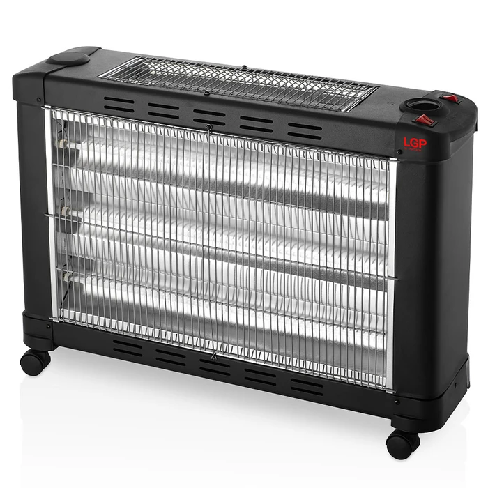 Σόμπα Χαλαζία LGP MAXI ELECTRICAL 5-BARRED 2900W Black