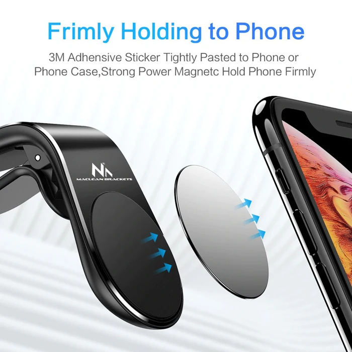 Βάση Αυτοκινήτου Maclean magnetic, universal, for ventilation grille, ABS material, MC-326