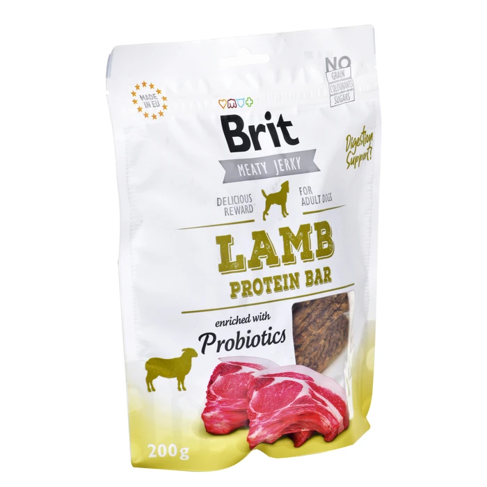 Σνακ για τον Σκύλο Brit Lamb Protein bar Dog Snacks 200 g