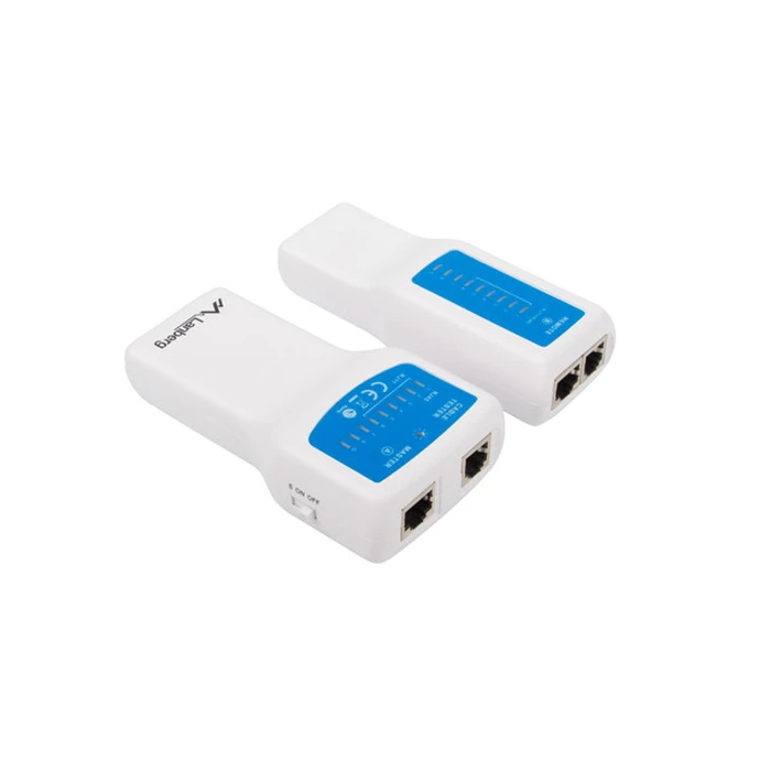 Tester Καλωδίων Δικτύου Lanberg NT-0402 PoE Blue, White