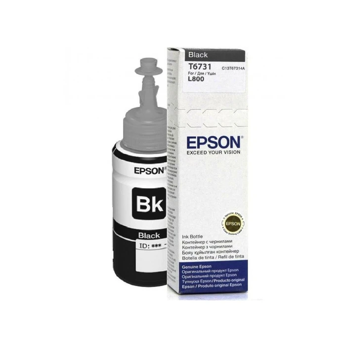 Μελάνι Epson T6731 Black bottle 70ml