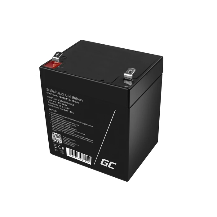 Μπαταρία UPS Green Cell AGM45 Sealed Lead Acid (VRLA) 12 V 5,3 Ah
