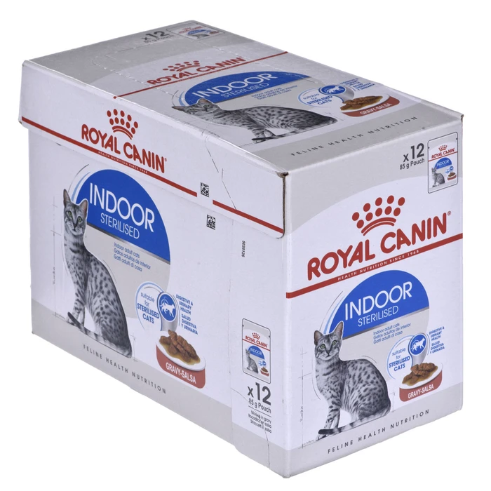 Υγρή Τροφή Γάτας Royal Canin Indoor Sterilized 12x 85g