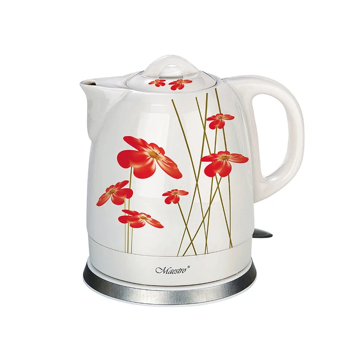 Βραστήρας Feel-Maestro MR-066-RED FLOWERS 1.5 L 1200 W Red, White