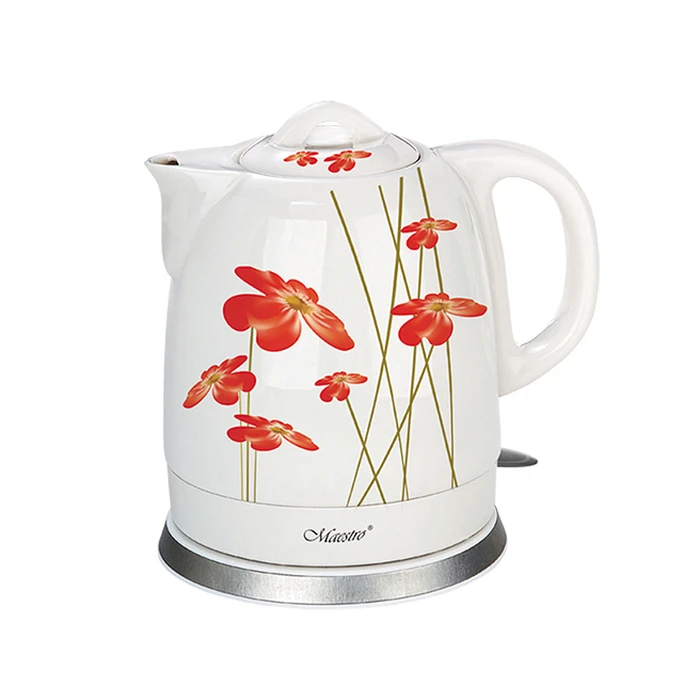 Βραστήρας Feel-Maestro MR-066-RED FLOWERS 1.5 L 1200 W Red, White