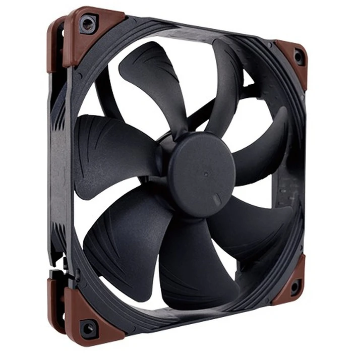 Case Fan 14cm Noctua NF-A14 industrialPPC-2000 Black, Brown