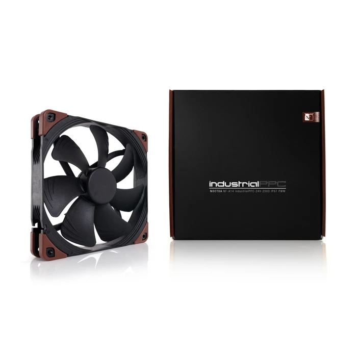 Case Fan 14cm Noctua NF-A14 INDUSTRIALPPC-2000 IP67 PWM Black, Brown
