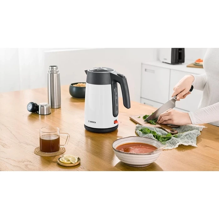 Βραστήρας Bosch TWK 7L461, 2400 W, 1.7 l White