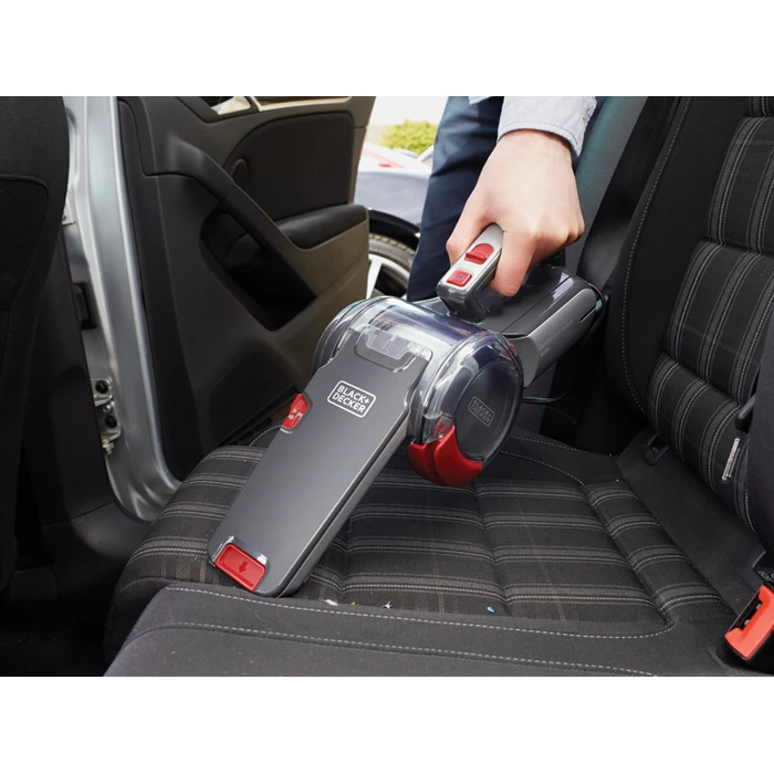 Σκουπάκι Black & Decker PV1200AV Grey, Red, Transparent