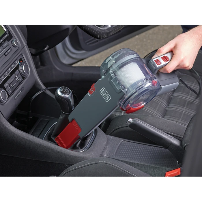 Σκουπάκι Black & Decker PV1200AV Grey, Red, Transparent