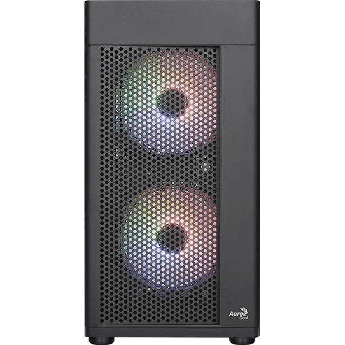 Κουτί Η/Υ Aerocool HEXFORMBKV2 Micro ATX PC 3 Fans FRGB Black