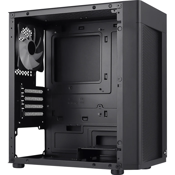 Κουτί Η/Υ Aerocool HEXFORMBKV2 Micro ATX PC 3 Fans FRGB Black