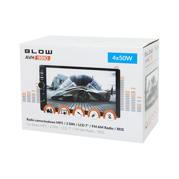 Ηχοσύστημα Αυτοκινήτου Blow Radio AVH-9810 2DIN 7"