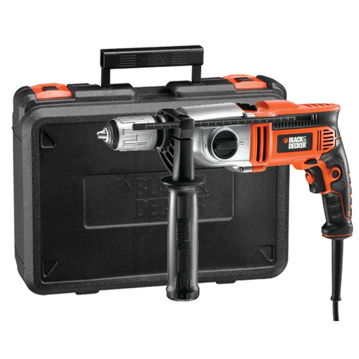 Κρουστικό Δράπανο Black & Decker KR1102K Keyless 3200 RPM