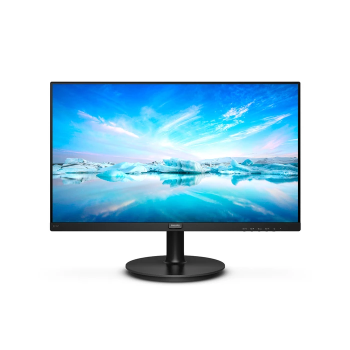 Monitor 21.5" Philips V Line 221V8A/00 LED 54.6cm 1920 x 1080 pixels Full HD Black