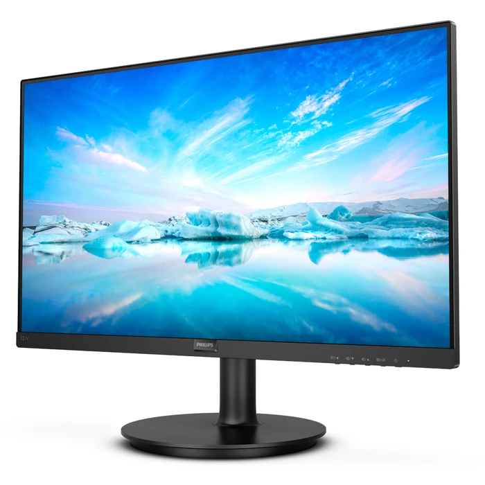 Monitor 21.5" Philips V Line 221V8A/00 LED 54.6cm 1920 x 1080 pixels Full HD Black