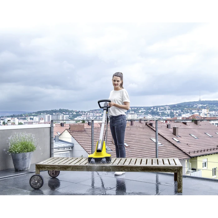 Σάρωθρα Karcher PCL 4 Terassenreiniger Floor polisher 800 RPM Black, Yellow