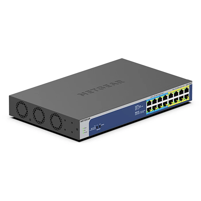Network Switch Netgear GS516UP Unmanaged Gigabit Ethernet (10/100/1000) (PoE) Grey