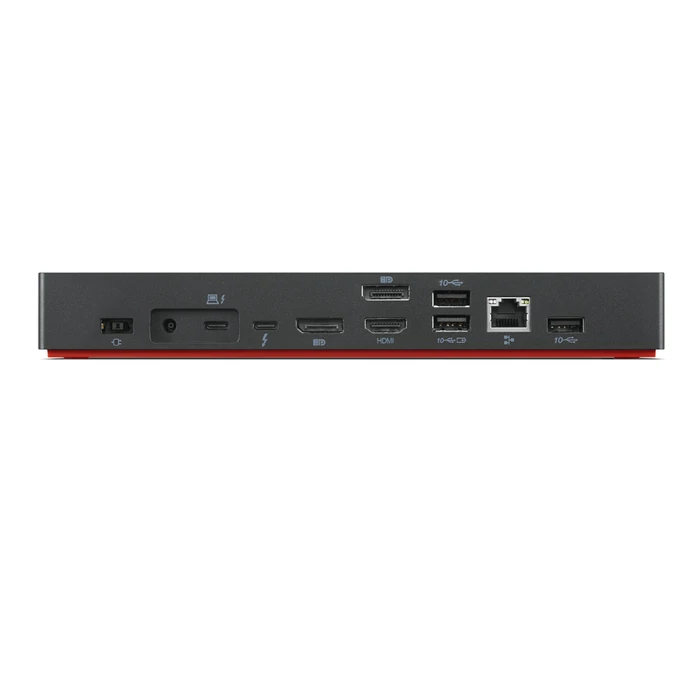 Docking Station Lenovo 40B00300EU Wired Thunderbolt 4 Black, Red