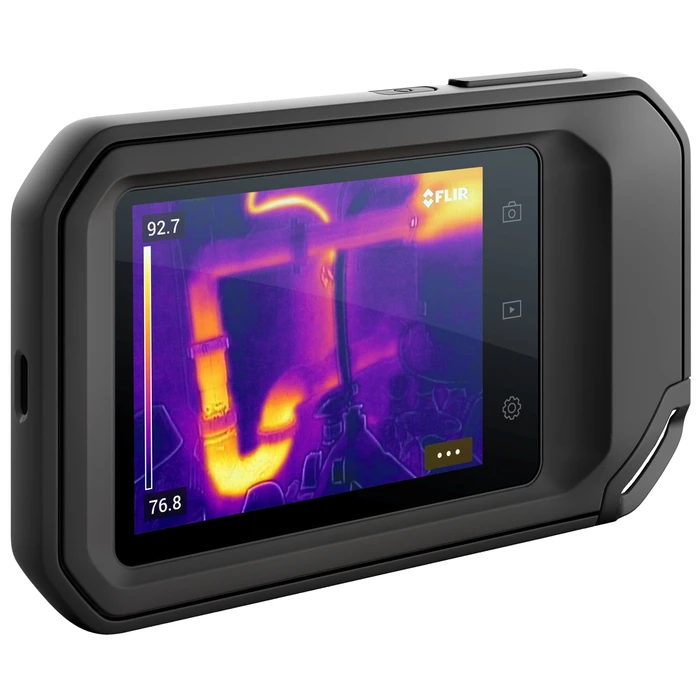 Θερμοκάμερα Flir C3-X Black 1800 mAh Vanadium Oxide Uncooled Focal Plane Arrays Built-in display 128 x 96 pixels LCD 640 x 480 pixels