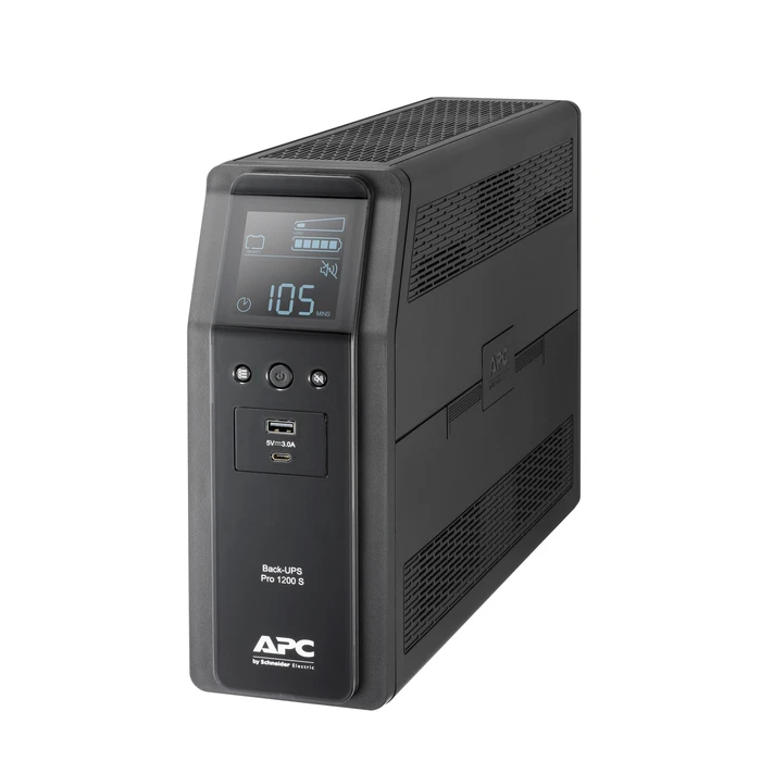 UPS APC BACK PRO BR 1200VA Line-Interactive 1.2 kVA 720 W 8 AC outlet(s)