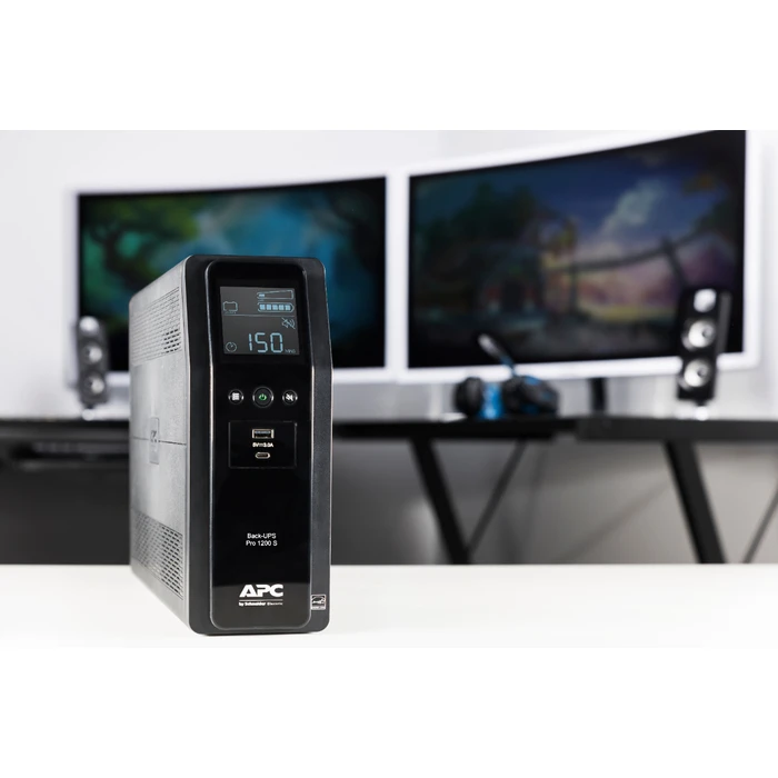 UPS APC BACK PRO BR 1200VA Line-Interactive 1.2 kVA 720 W 8 AC outlet(s)