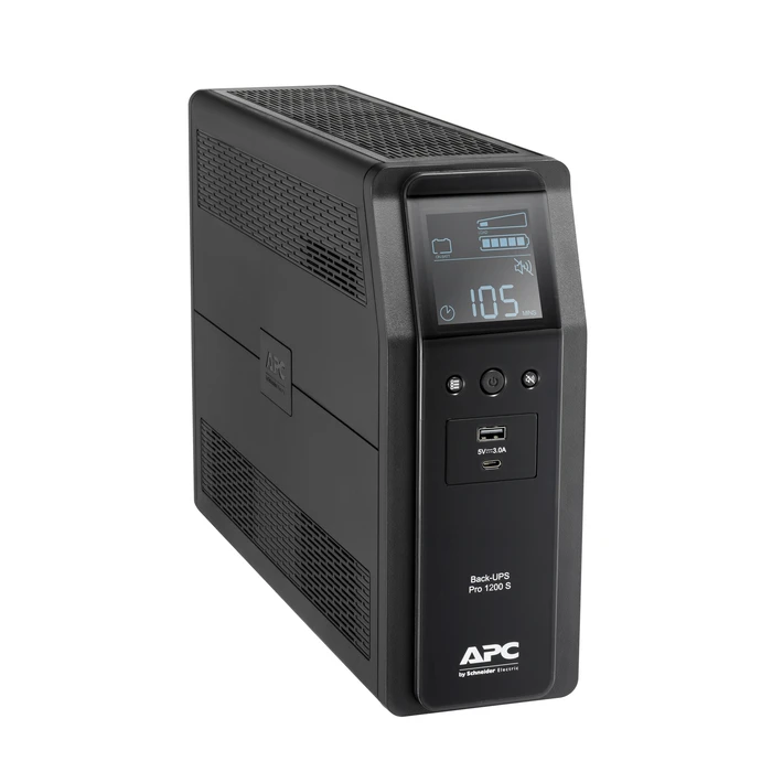 UPS APC BACK PRO BR 1200VA Line-Interactive 1.2 kVA 720 W 8 AC outlet(s)