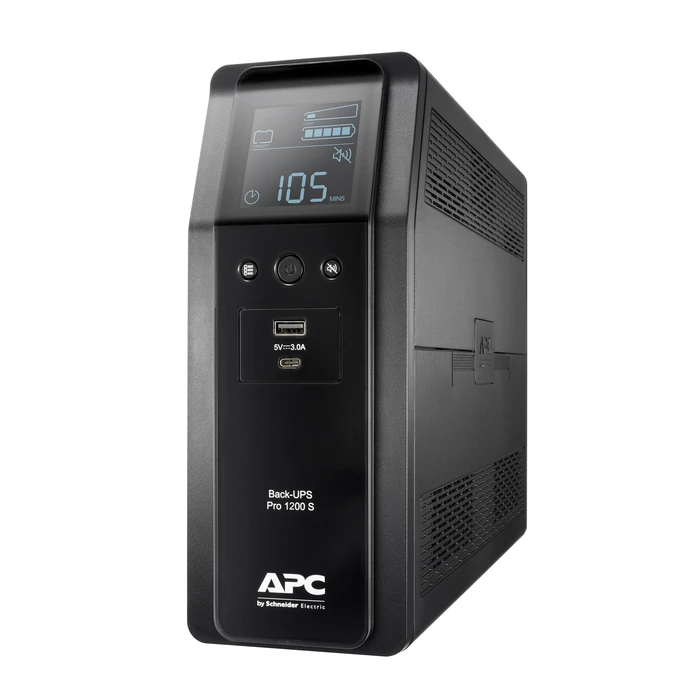UPS APC BACK PRO BR 1200VA Line-Interactive 1.2 kVA 720 W 8 AC outlet(s)