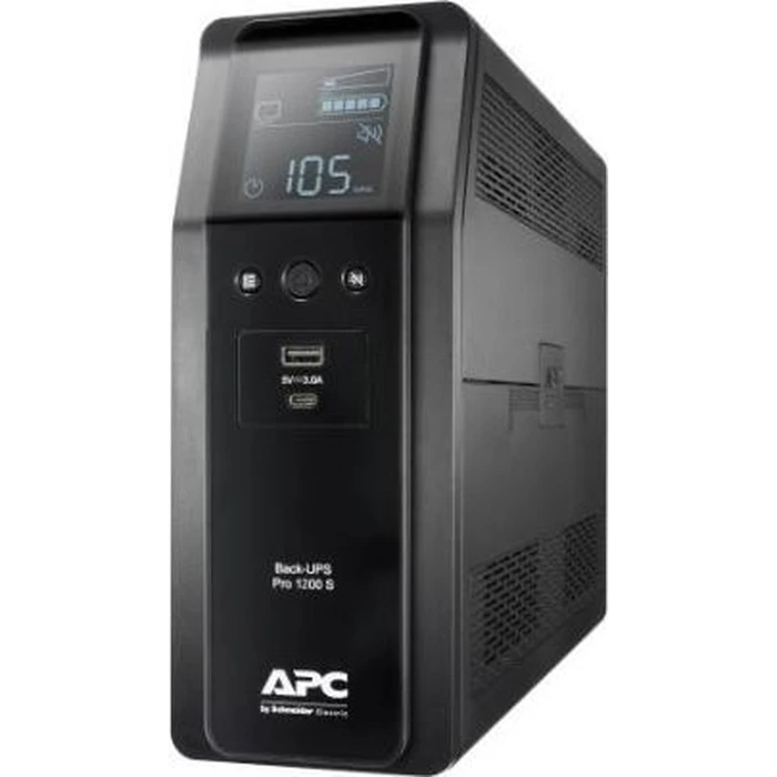 UPS APC BACK PRO BR 1200VA Line-Interactive 1.2 kVA 720 W 8 AC outlet(s)