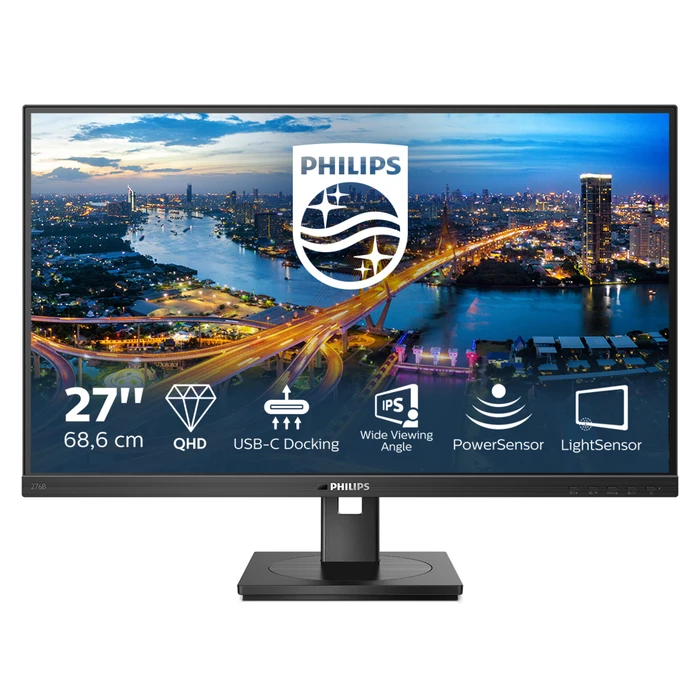 Monitor 27" Philips 276B1/00 68.6 cm 2560 x 1440 pixels
