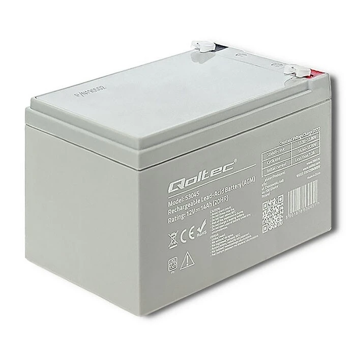Μπαταρία UPS Qoltec 53045 AGM battery , 12V , 14Ah , max. 210A