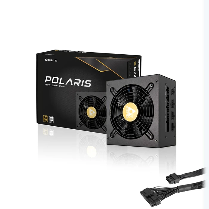 Τροφοδοτικό 650W Chieftec Polaris 20+4 pin ATX PS/2 Black