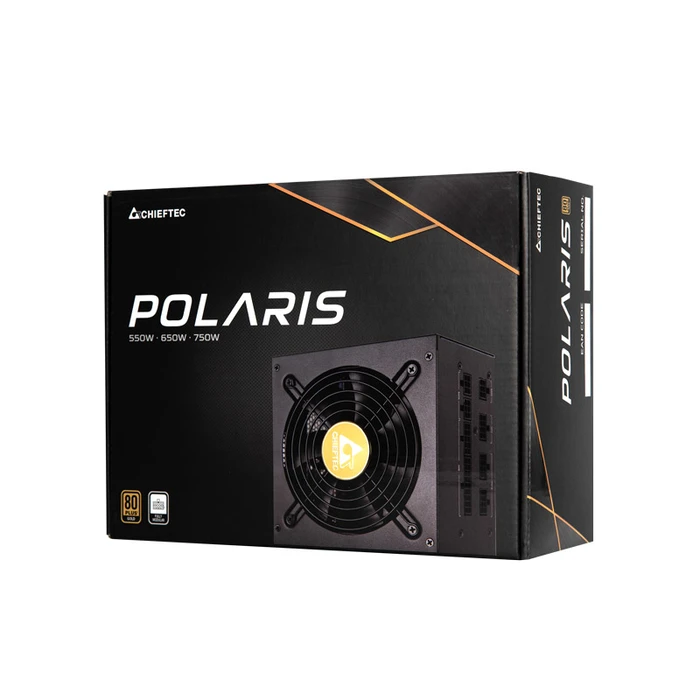 Τροφοδοτικό 650W Chieftec Polaris 20+4 pin ATX PS/2 Black